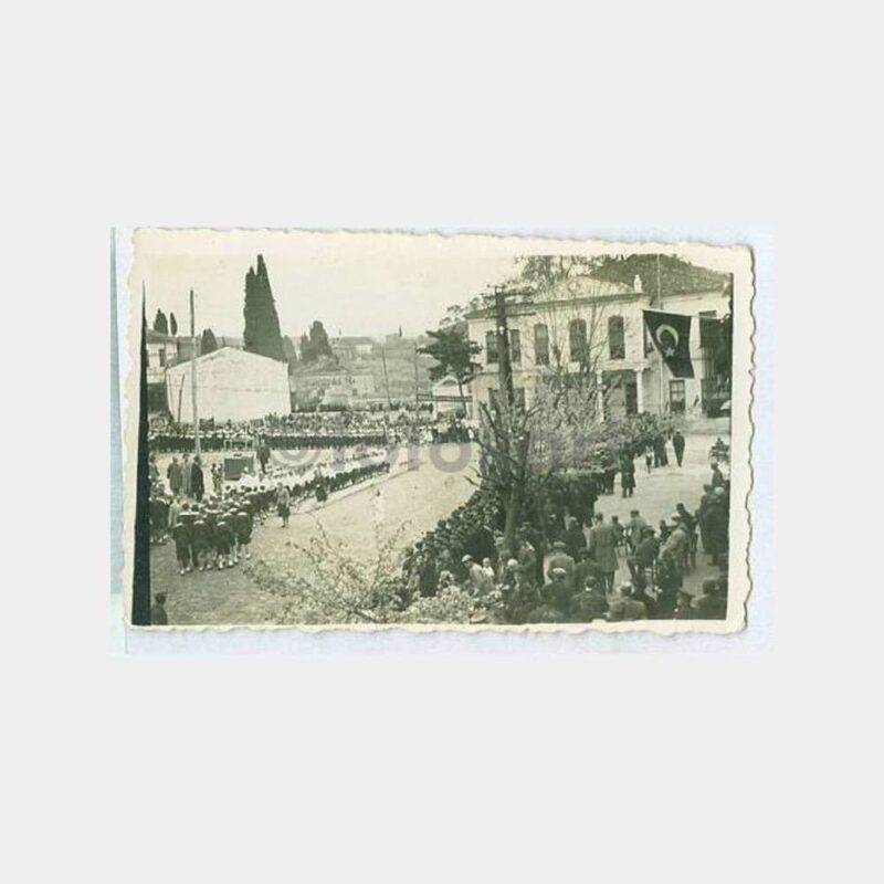 1940 Zonguldak Tören Görünüş Fotoğraf