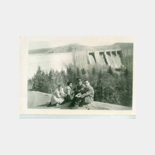 1955 Ankara Çubuk Barajı Konulu Fotoğraf