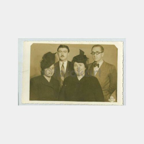 1940 Ankara Foto Rekor Şapkalı Kadın Fotoğraf