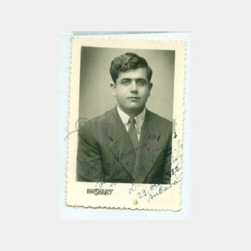 1952 Ankara Foto Saray Bay Fotoğrafı