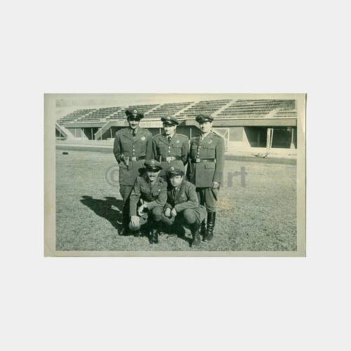 1953 Ankara Polis Hazır Kuvvetler Ekip Fotoğraf