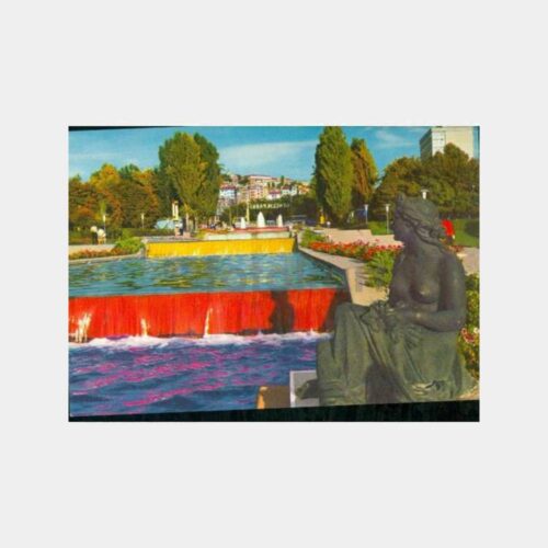 1964 Ankara Gençlik Parkı Görünüş Kartpostal