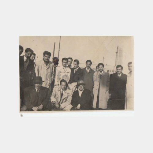 1940 Ankara Gar Önü Baylar Fotoğraf