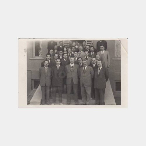 1950 Ankara Çimento Fabrikası Personeli Fotoğraf