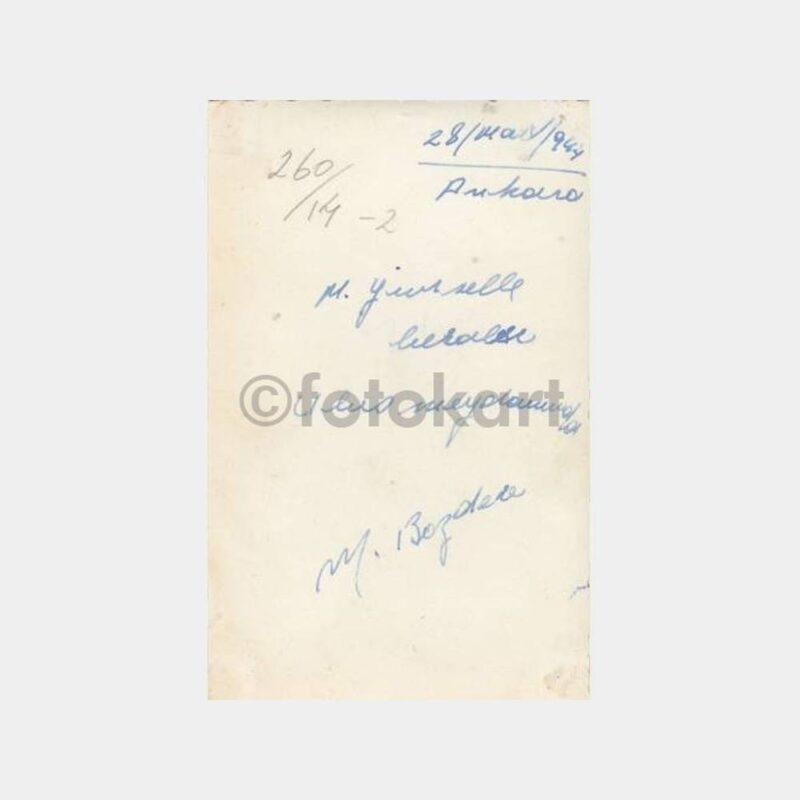 1943 Ankara Ulus Meydanı Gezerken 2 Adet Fotoğraf - Görsel 2