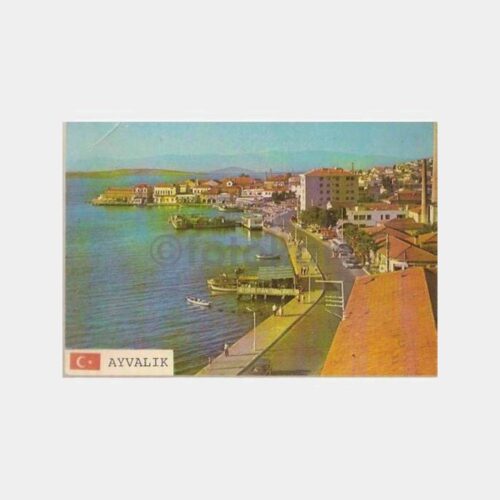 Ayvalık Sahilden Görünüş Kartpostal