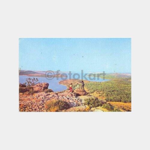 Ayvalık Şeytan Sofrasından Sahil Görünüm Kartpostal