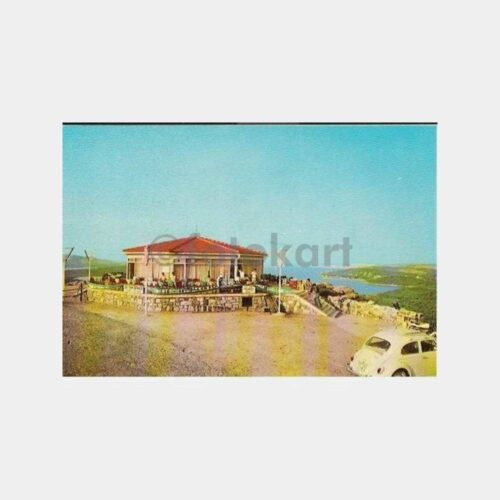 1974 Ayvalık Şeytan Sofrası Postadan Geçmiş Kartpostal