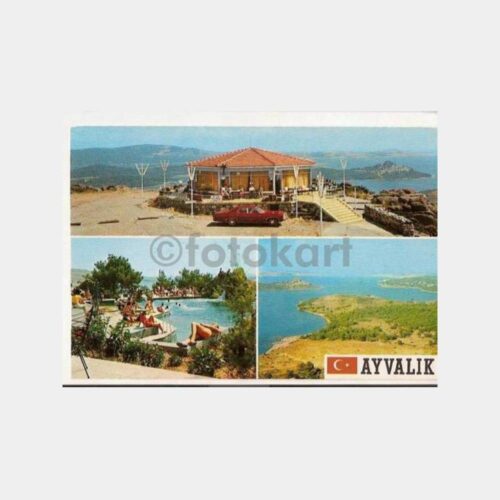 Ayvalık Şeytan Sofrası ve Reis Motel Kartpostal