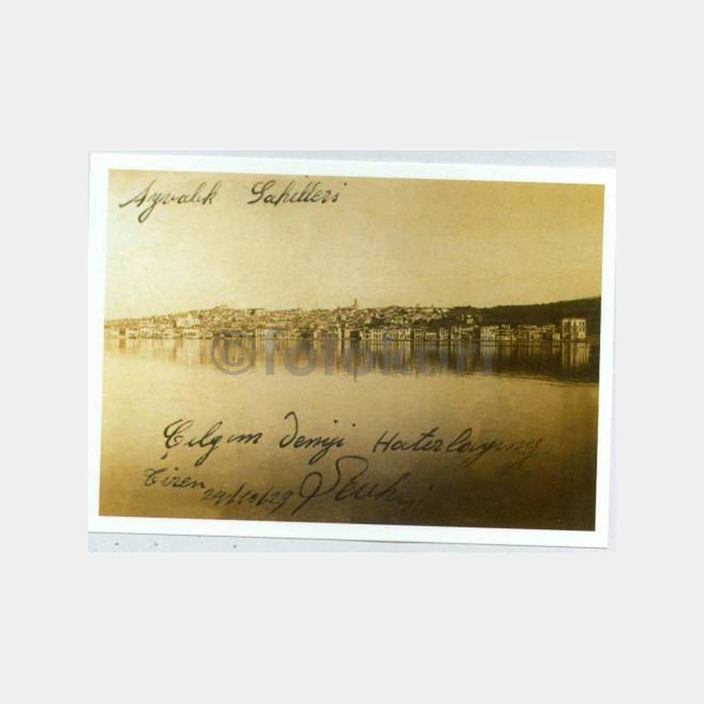 Ayvalık Konulu Reprodüksiyon Kartpostal