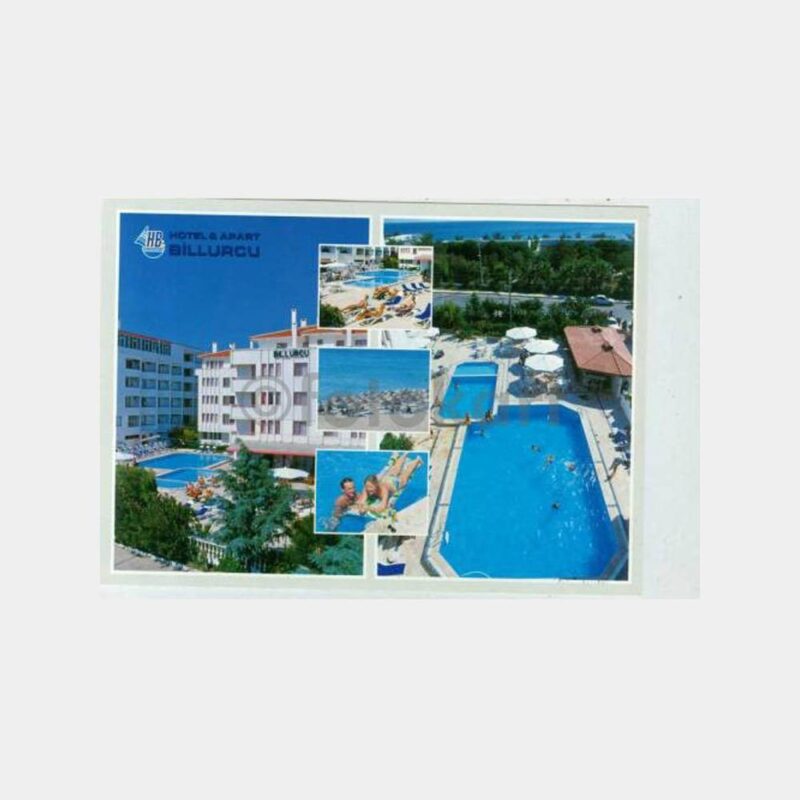 2008 Ayvalık Sarımsaklı Billurcu Hotel Kartpostal