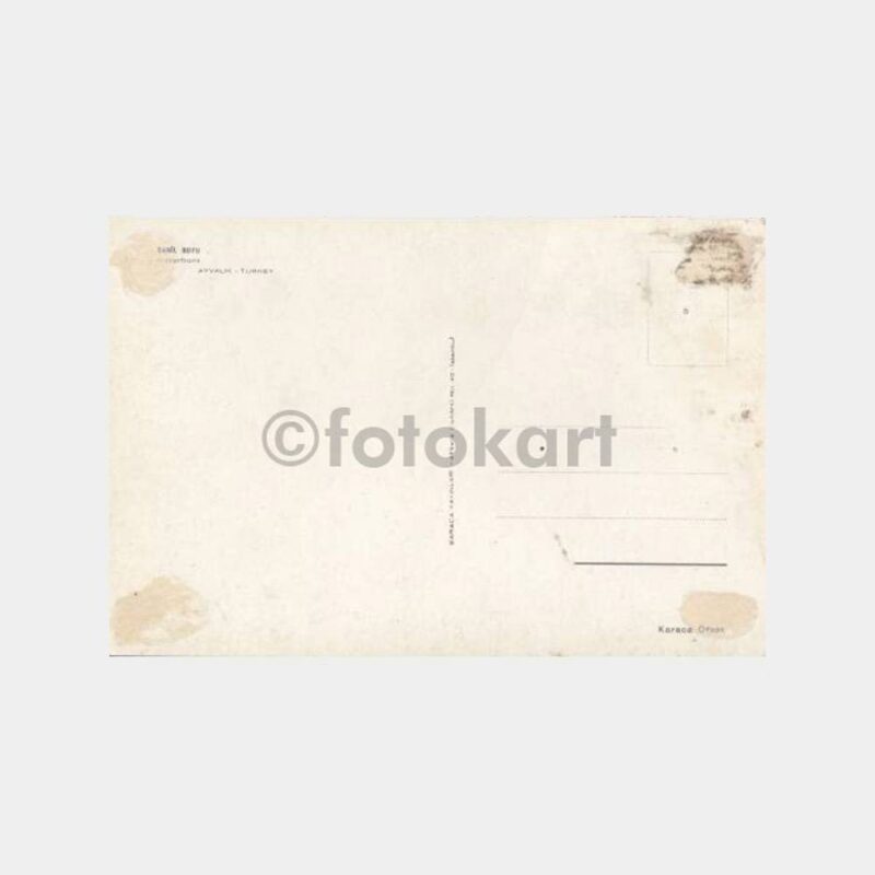 1970 Ayvalık Sahili Görünüş Kartpostal - Görsel 2