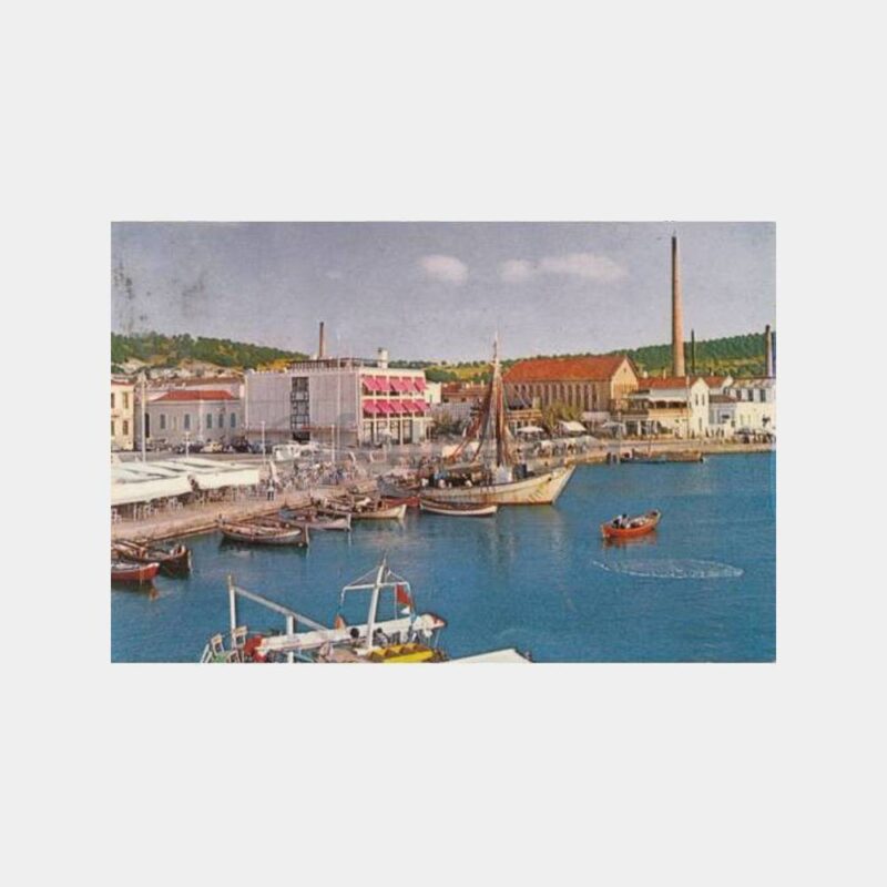 1970 Ayvalık Sahili Görünüş Kartpostal