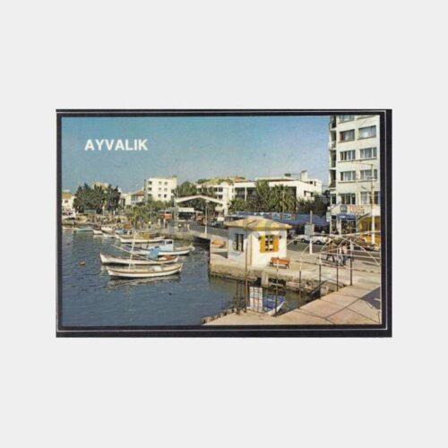 1980 Ayvalık Sahil Konulu Kartpostal