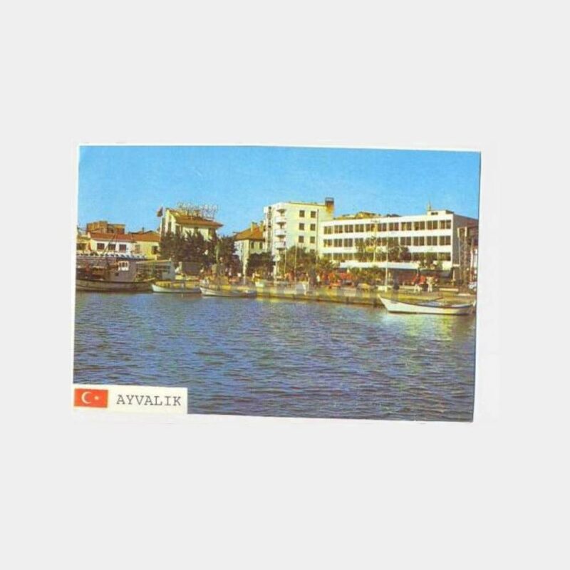 Ayvalık Sahilden Görünüş Kartpostal