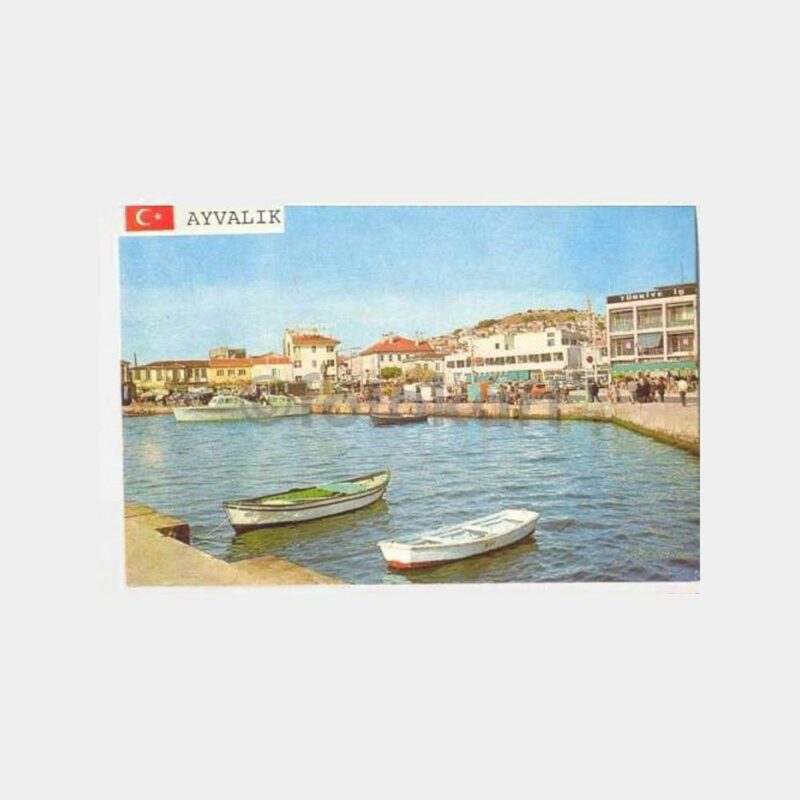 Ayvalık Sahili Görünüş Kartpostal