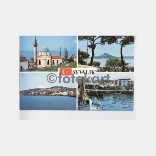 Ayvalık 4 Görünüş Kartpostal