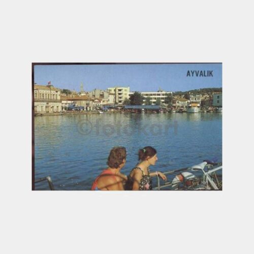 Ayvalık Sahilden Görünüş Kartpostal