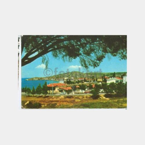 1971 Ayvalık Genel Görünüş Kartpostal
