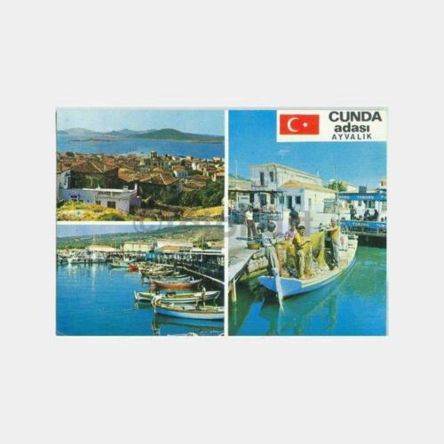 Ayvalık Cunda Adası 3 Görünüş Kartpostal