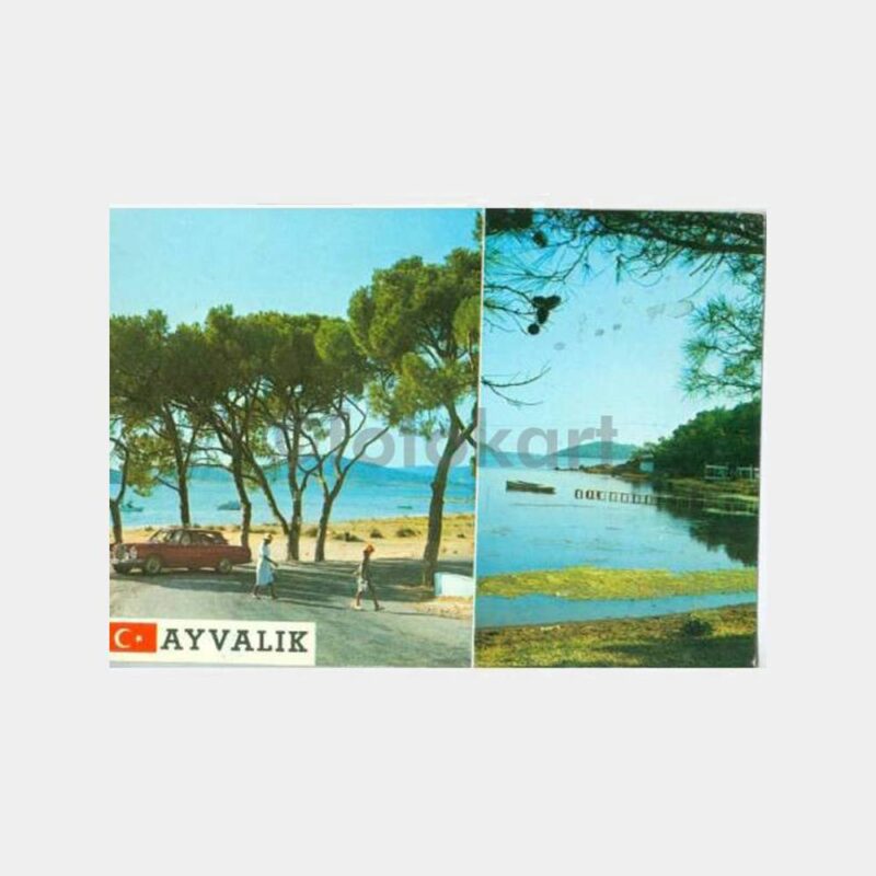 Ayvalık 2 Değişik Görünüş Kartpostal