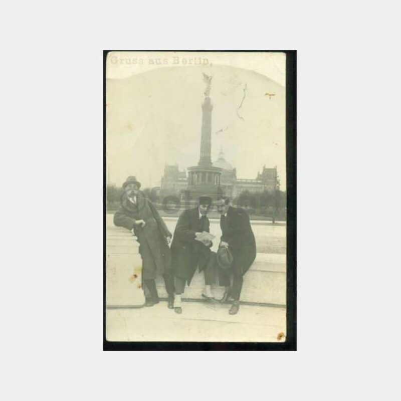 1924 Berlin Ziyareti Konulu Baylar Fotoğraf