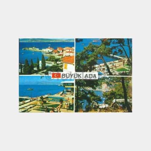 Büyükada 4 Görünüş Kartpostal