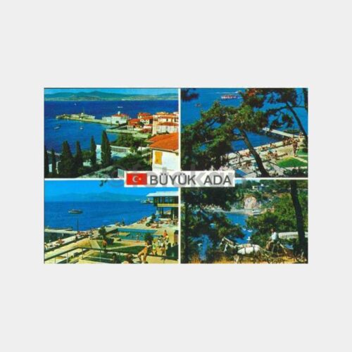 Büyükada 4 Görünüş Kartpostal