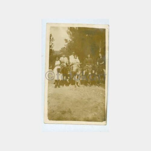 1933 Büyükada Eşekli Gezi Görünüş Fotoğraf