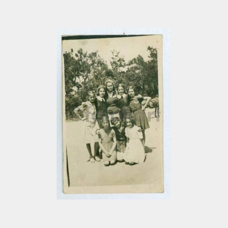 1935 Büyükada Kız Öğrenciler Gezisi Fotoğraf