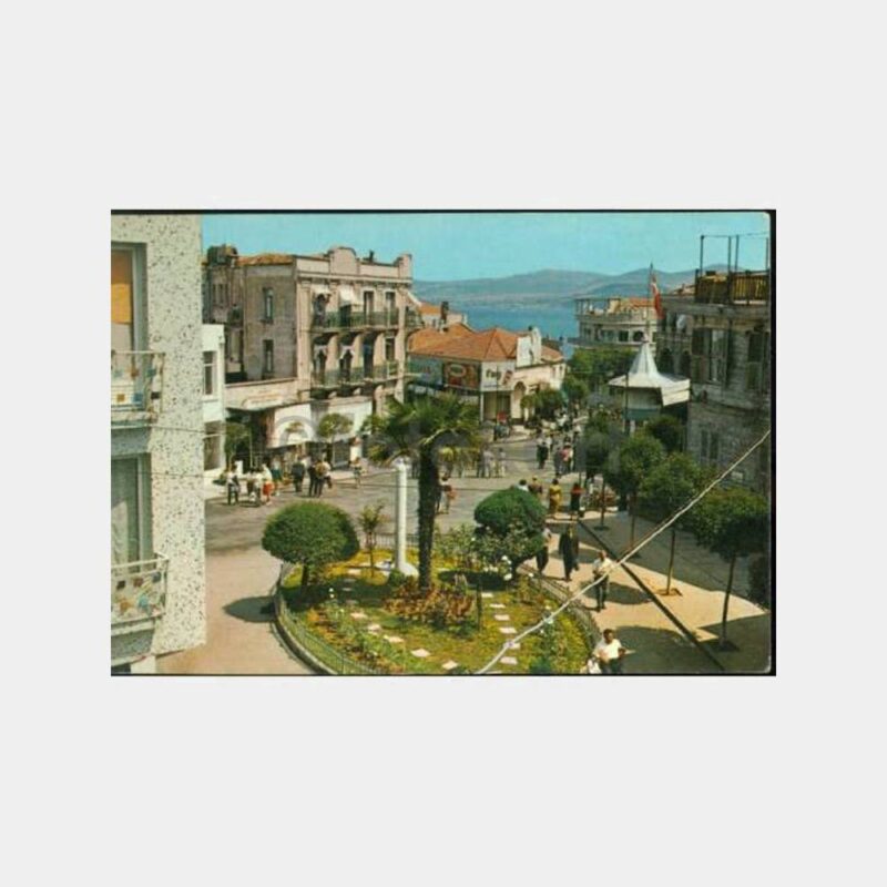 1970 Büyükada İskele Görünüş Kartpostal