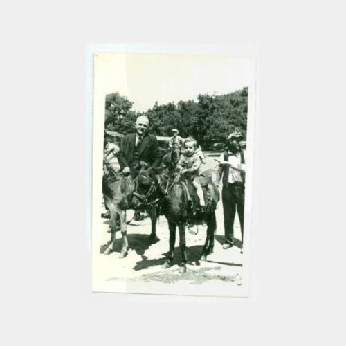 1958 Büyükada Eşekli Gezi Fotoğraf