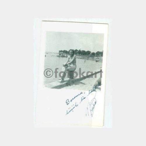 1940 Büyükada Plaj Kadın Fotoğraf