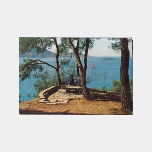 1972 Büyükada Görünüş Kartpostal