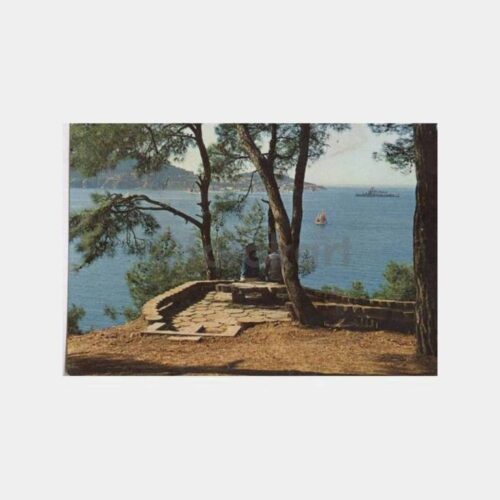 1974 Büyükada Sahil Görünüş Kartpostal