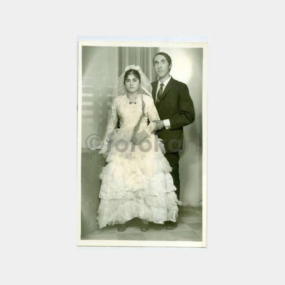 1964 Gelin Damat Stüdyo Fotoğraf