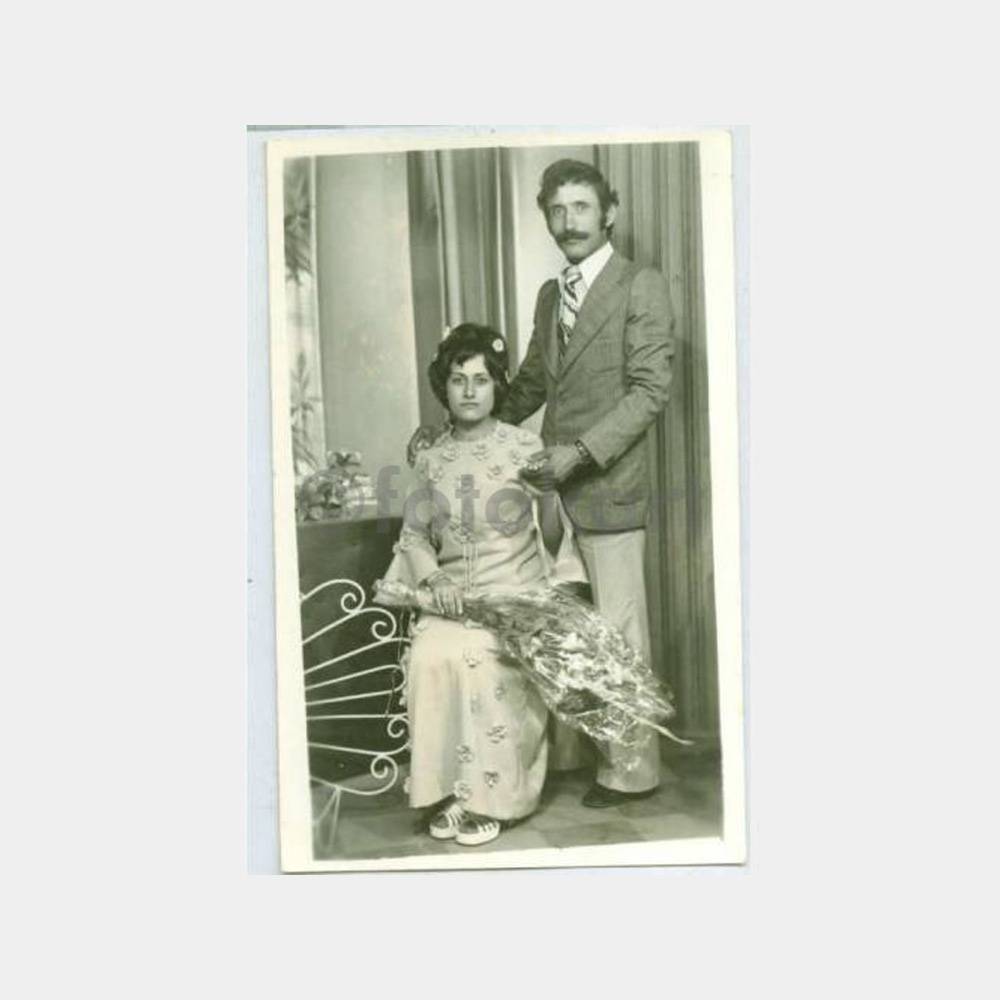 1964 Gelin Damat Stüdyo Fotoğraf