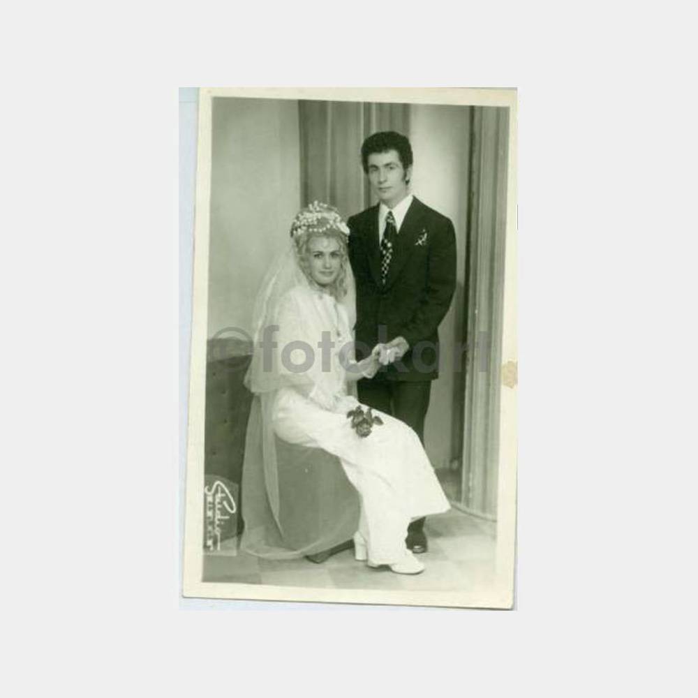 1964 Gelin Damat Stüdyo Fotoğraf