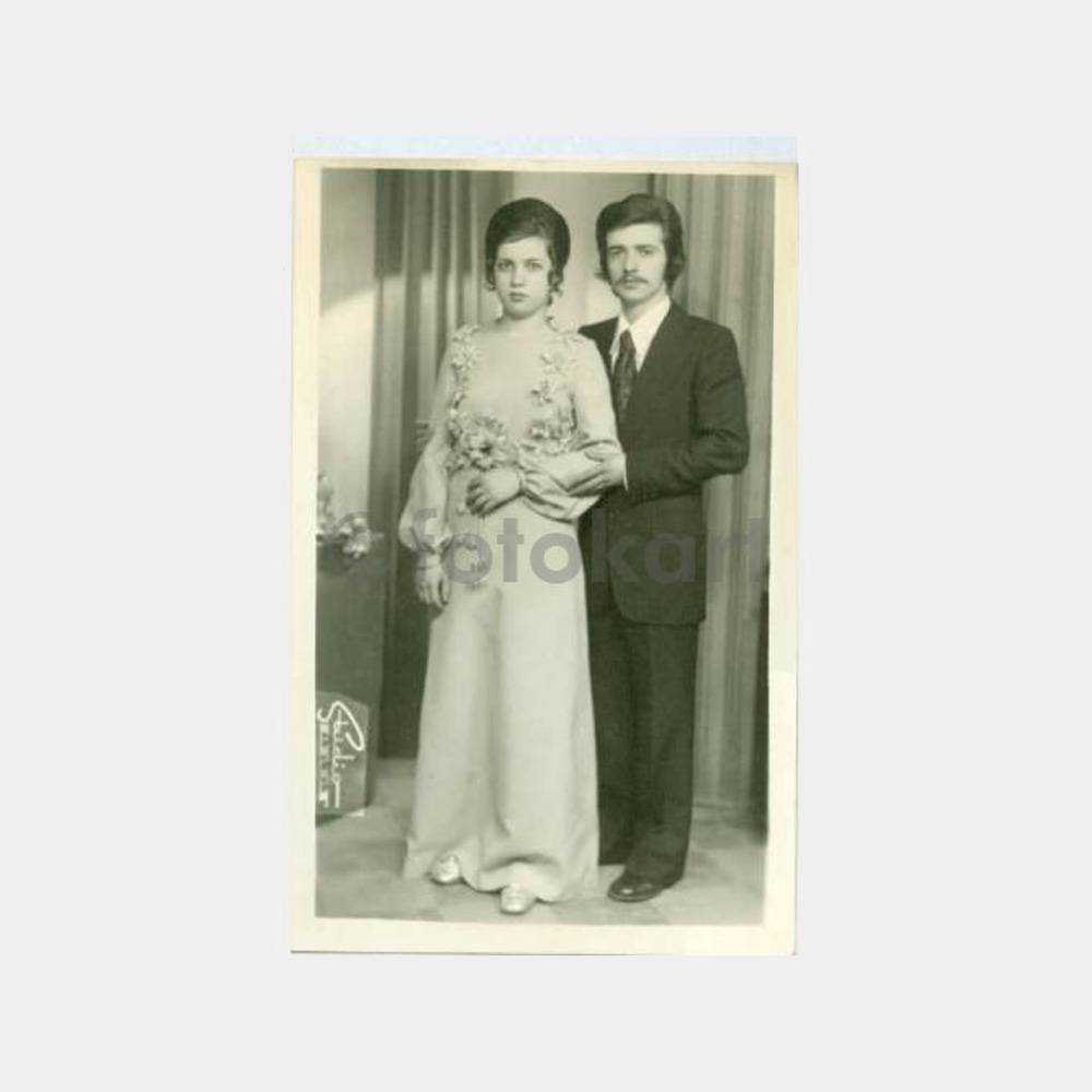 1964 Gelin Damat Stüdyo Fotoğraf