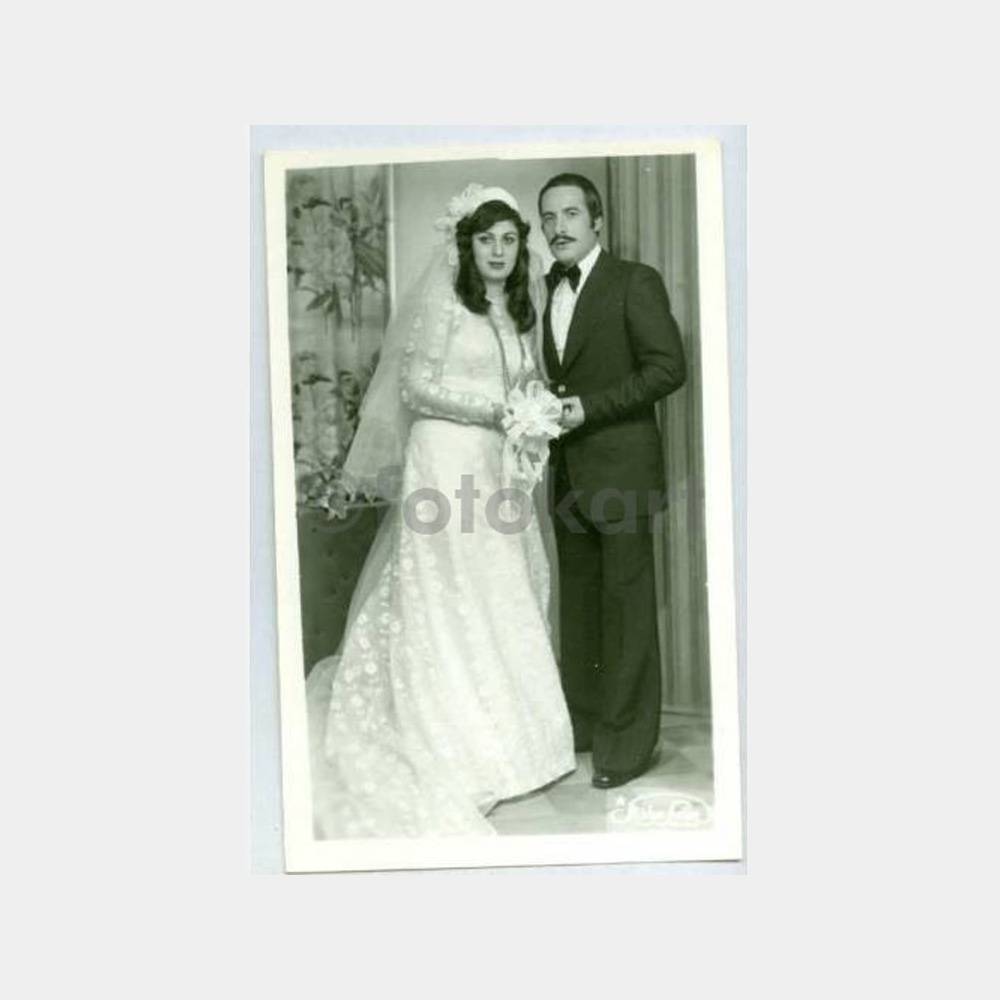 1964 Gelin Damat Stüdyo Fotoğraf