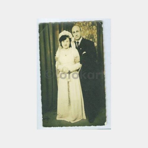 1953 Gemlik Gelin Damat Görünüş Fotoğraf