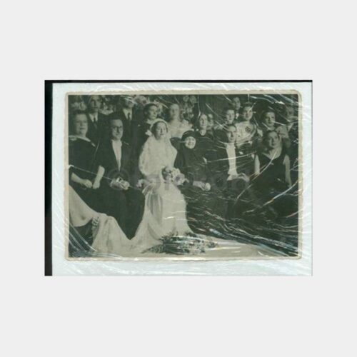 1936 Gelin Damat Grup Konulu Fotoğraf