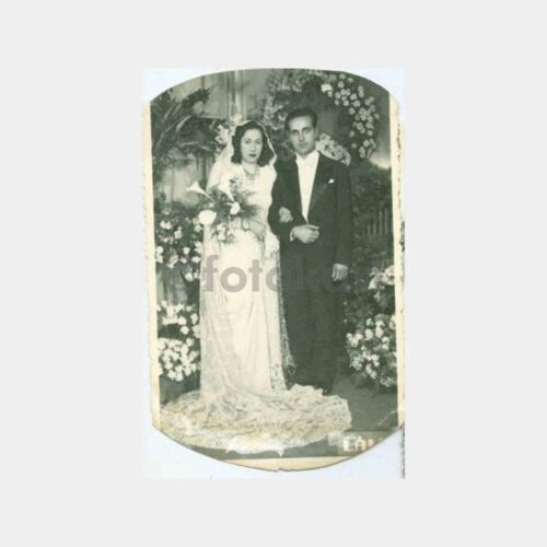 1950 Gelin Damat Konulu Fotoğraf