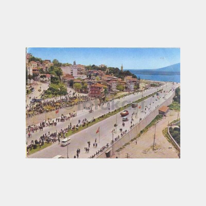 İzmir Şehre Ana Giriş Genel Görünüş Kartpostal