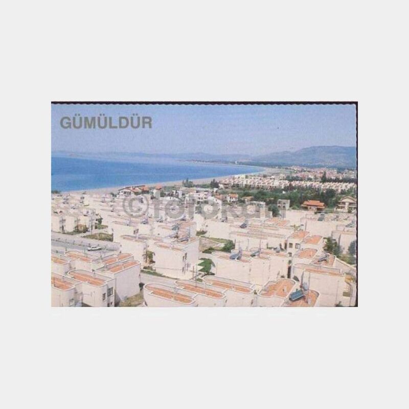 İzmir Gümüldür Yazlık Siteler Kartpostal