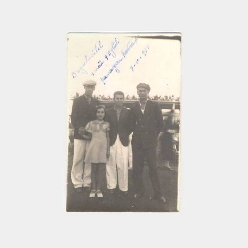 1936 İzmir Panayırı (İzmir Fuarı) Ziyaret Hatırası Fotoğraf