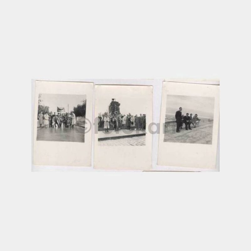1947 İzmir Atatürk Lisesi Konulu 5 Adet Fotoğraf - Görsel 2