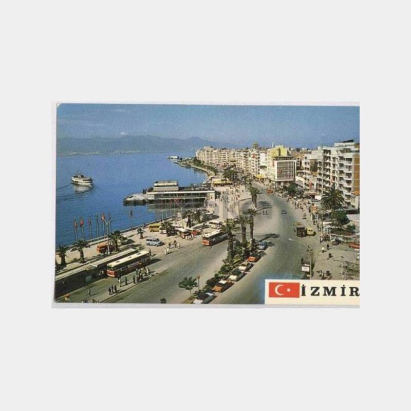 İzmir Karşıyaka Görünüş Kartpostal