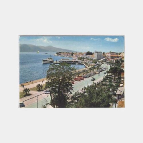 İzmir Karşıyaka Sahili Görünüş Kartpostal