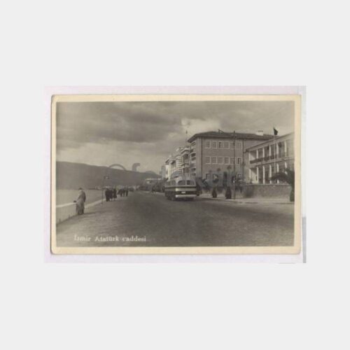 İzmir Kordon Atatürk Caddesi Görünüş Fotokart